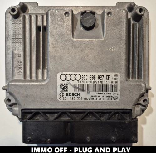 03C906027CF 0261S06557 calculateur moteur Bosch MED17.5.5 Audi A1 1.4 TFSI
