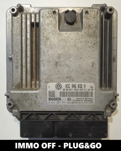 0261201541 03C906032H Motorsteuergerät Bosch VW Golf / Touran