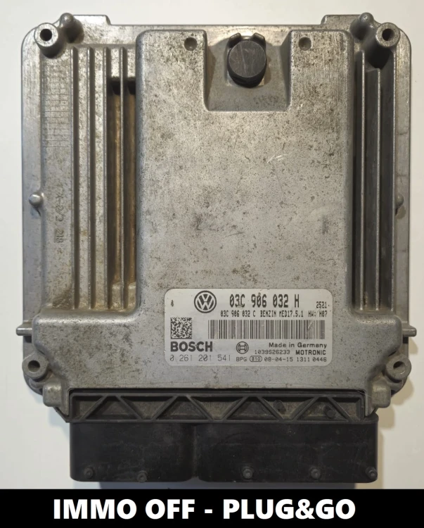 0261201541 03C906032H calculateur moteur Bosch VW Golf / Touran