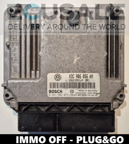 IMMO OFF Centralita de motor VW TOURAN   0261S02073 03C906056AM