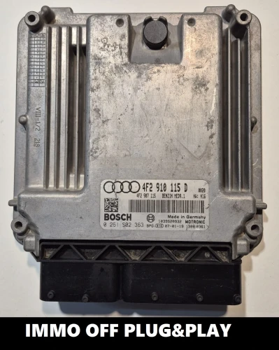 4F2910115D 0261S02363 Motorsteuergerät Bosch MED9.1 Audi A6 S6