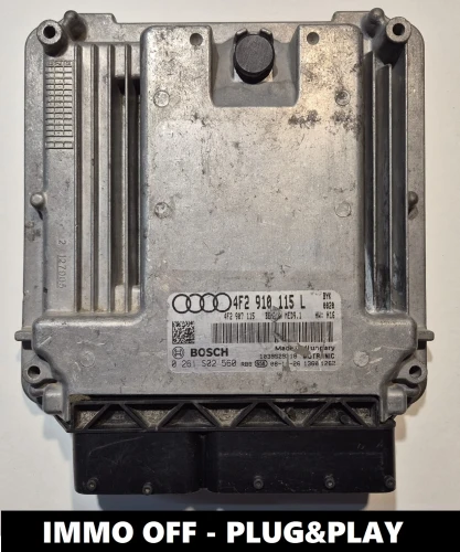 4F2910115L 0261S02560 Motorsteuergerät Bosch MED9.1 Audi A6 S6