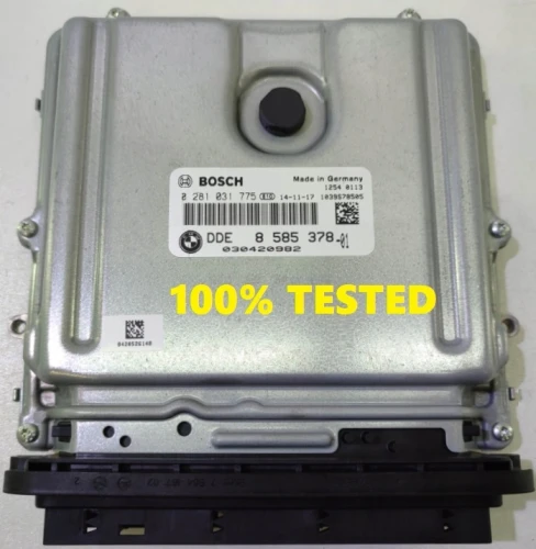 8585378 0281031775 calculateur moteur BMW 2.0 Diesel DDE8585378 F10 / F11