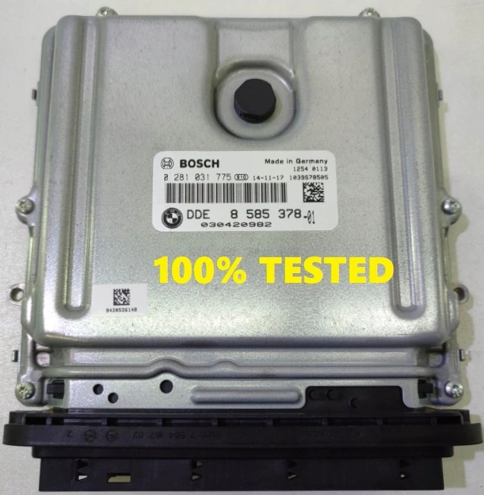8585378 0281031775 calculateur moteur BMW 2.0 Diesel DDE8585378 F10 / F11
