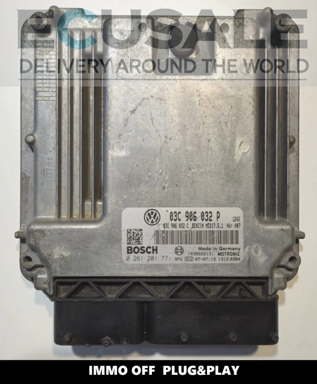 Centralita de motor VW GOLF V 0261201771 03C906032P  PLUG&amp;amp;amp;amp;amp;PLAY