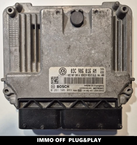 0261S06083 03C906016AM calculateur moteur Bosch VW Golf VI