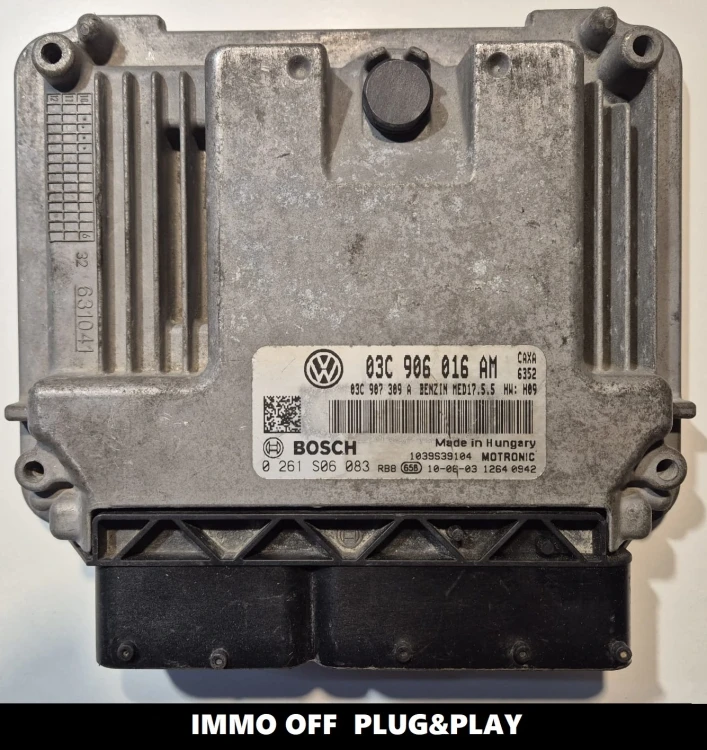 0261S06083 03C906016AM centralina motore Bosch VW Golf VI