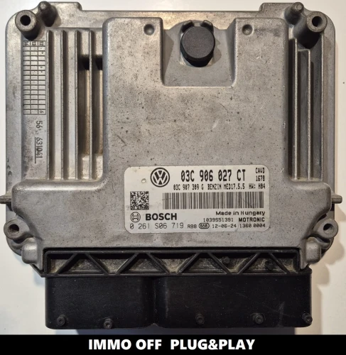 0261S06719 03C906027CT centralina motore Bosch VW Golf VI 1.4
