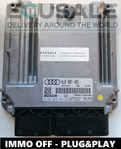 ECU 4l0907401 0281012772 audi-3-0tdi CENTRALITA