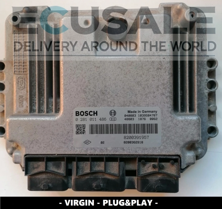 ECU Master 3.0 DCI 0281011486 8200391957 CENTRALINA DO MOTOR