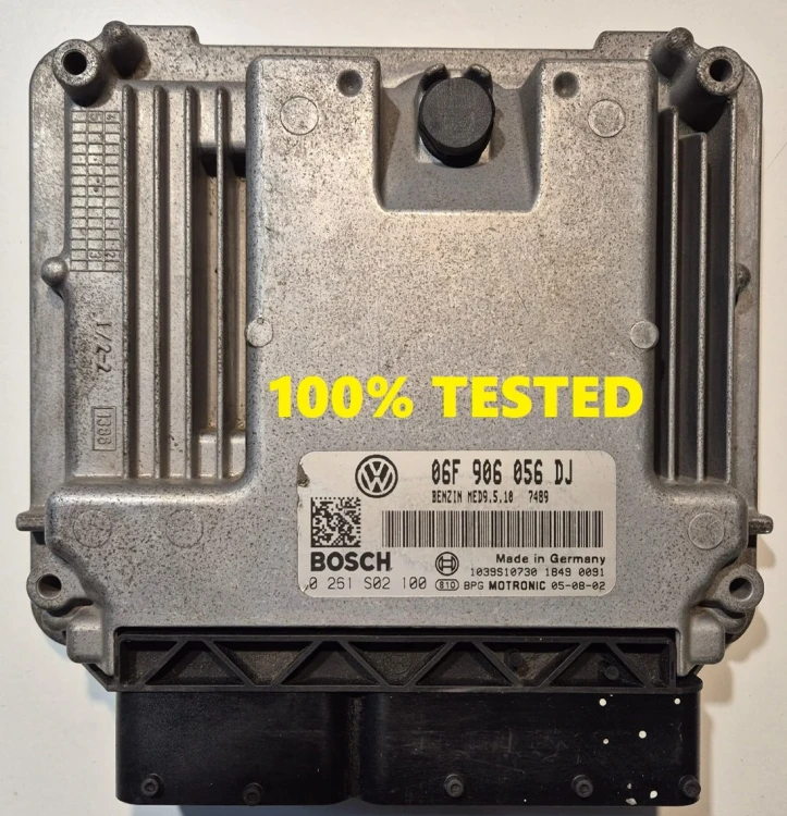0261S02100 06F906056DJ calculateur moteur Bosch VW Touran 2.0 TFSI – vue supplémentaire