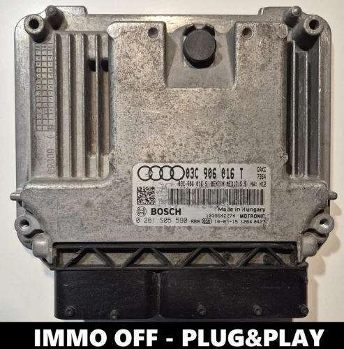 03C906016T 0261S05590 calculateur moteur Bosch MED17.5.5 Audi A3 S3