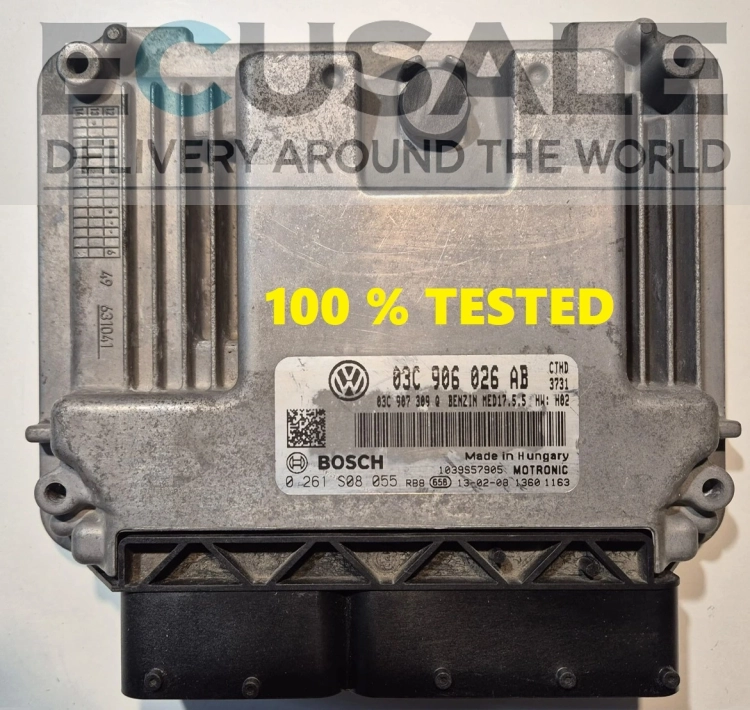 Centralita de motor VW 0261S08055 03C906026AB
