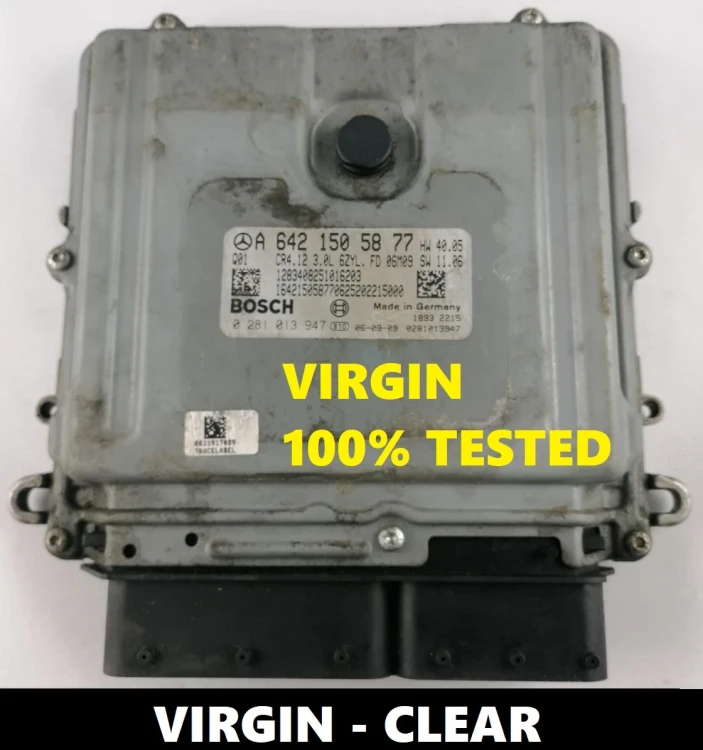 A6421505877 0281013947 centralina motore Mercedes-Benz 3.0 CDI OM642 Virgin – vista aggiuntiva