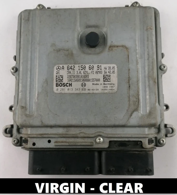A6421506091 0281013343 calculateur moteur Mercedes-Benz 3.0 CDI OM642 Virgin