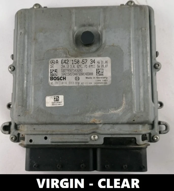 A6421505734 0281014933 calculateur moteur Mercedes-Benz 3.0 CDI OM642 Virgin