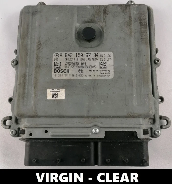 A6421506734 0281014943 centralina motor Mercedes-Benz 3.0 CDI OM642 Virgin R W251 320 CDI