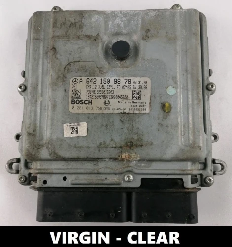 A6421509878 0281013758 calculateur moteur Mercedes-Benz 3.0 CDI OM642 Virgin
