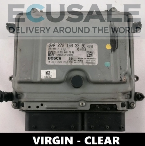 A2721533391 0261209218 sterownik silnika Mercedes ME9.7 Bosch VIRGIN ECU