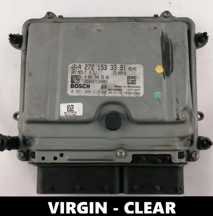 A2721533391 0261209218 sterownik silnika Mercedes-Benz 3.0 V6 benzyna M272 Virgin C W203 / CLK C209 / E W211 / SLK R171 280