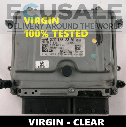 Calculateur moteur Mercedes ME9.7  A2721533391 0261209218