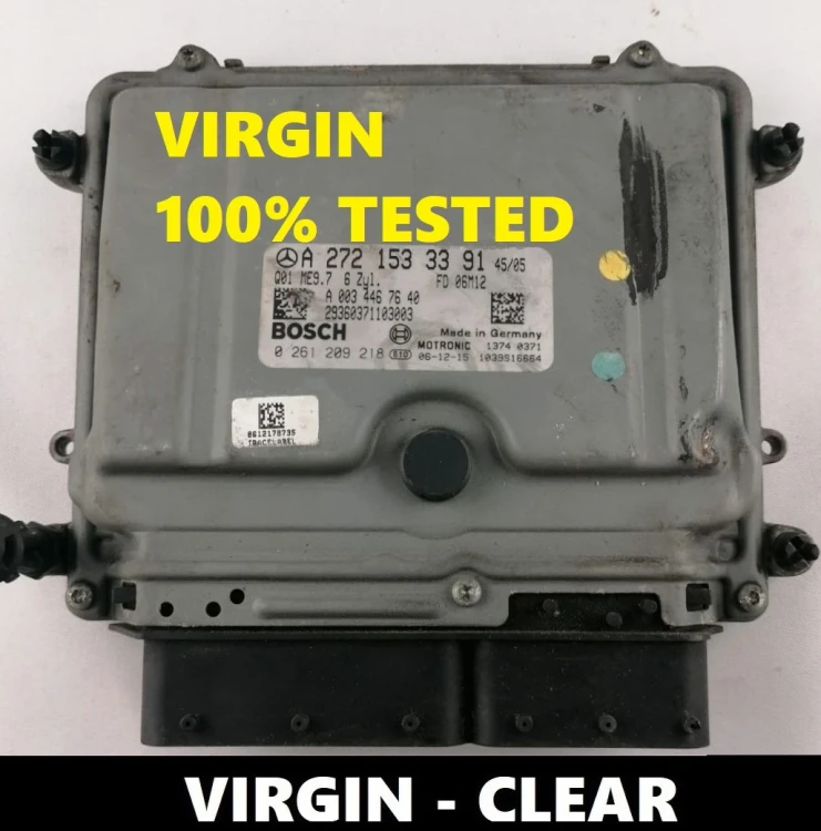 A2721533391 0261209218 centralina motore Mercedes-Benz 3.0 V6 benzina M272 Virgin C W203 / CLK C209 / E W211 / SLK R171 280 –
