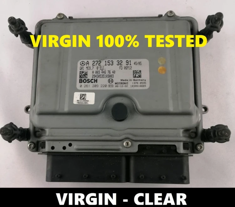 A2721533291 0261209220 Motorsteuergerät Mercedes-Benz 3.5 V6 Benzin M272 Virgin E W211 350 / C W203 350 / CLK C209 350 / CLS
