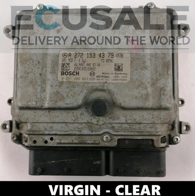Centralita de motor MERCEDES 0261209049 A2721534379