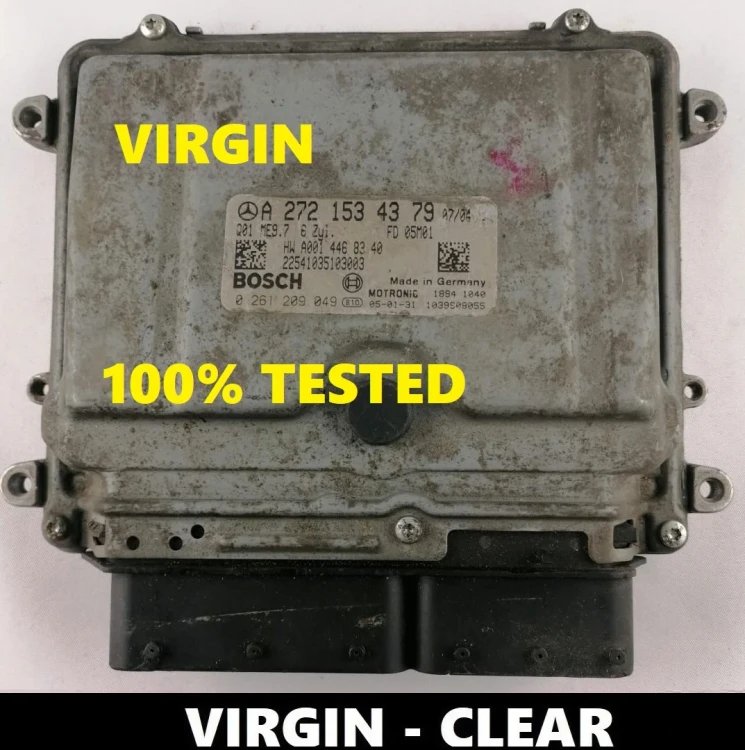 A2721534379 0261209049 centralina motore Mercedes-Benz 3.5 V6 benzina M272 Virgin E W211 350 – vista aggiuntiva