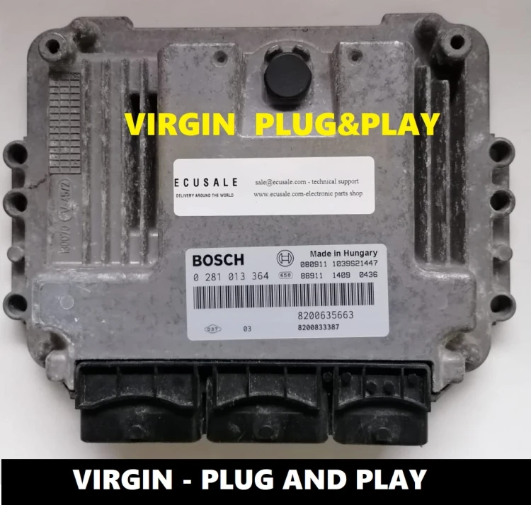 ECU RENAULT MASTER 2.5 0281013364 8200635663 CENTRALINA DO MOTOR – vista adicional