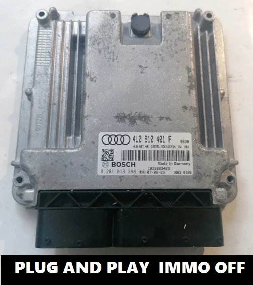 0281013298 4L0910401F calculateur moteur Bosch EDC16CP34 Audi Q7 3.0 TDI