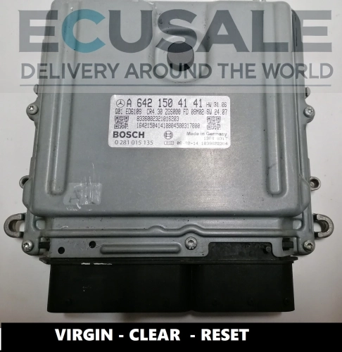 Centralita de motor a6421504141 0281015135 mercedes 3.0 cdi cr4.30 virgin ecu