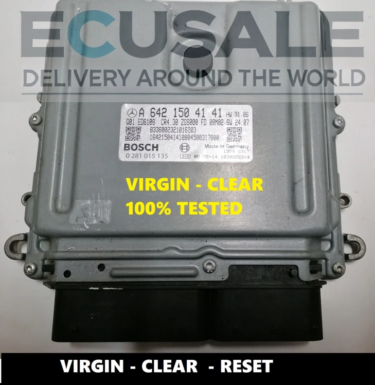 ecu mercedes 3.0 cdi a6421504141 0281015135 cr4.30 Calculateur moteur virgin