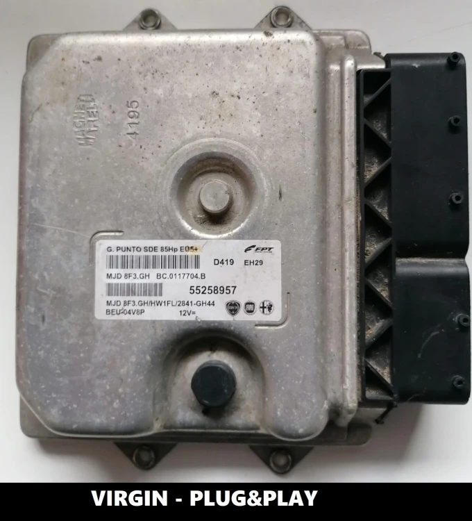 55258957 MJD 8F3.GH Motorsteuergerät Fiat Grande Punto 1.3 Multijet