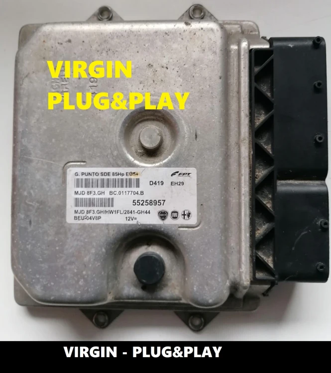 55258957 MJD 8F3.GH centralina do motor Fiat Grande Punto 1.3 Multijet – vista adicional