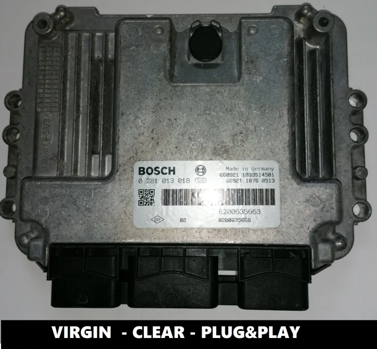 centralina motore 0281013018 8200635663 VIRGIN Movano Vivaro Trafic Master 2.5