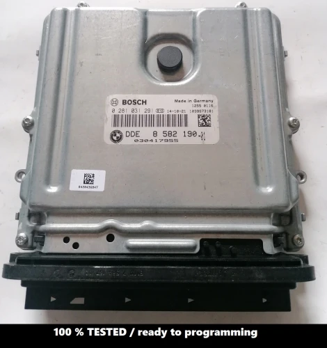 8582190 0281031291 calculateur moteur BMW 3.0 Diesel DDE8582190 F10