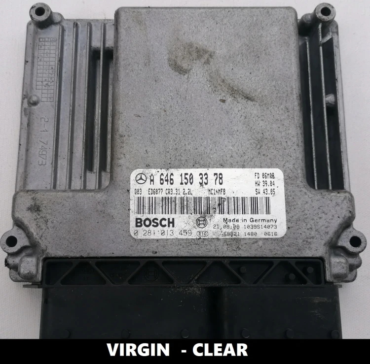 A6461503378 0281013459 centralina motor Mercedes-Benz 2.2 CDI OM646 Virgin Vito W639 109 CDI