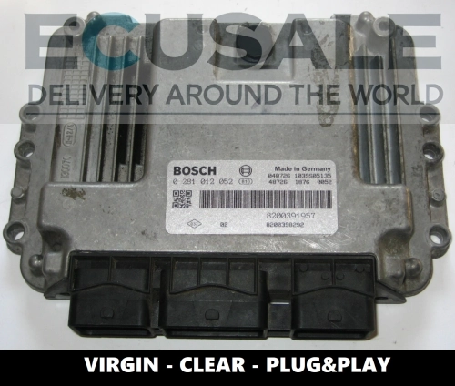 ECU 0281012052 8200391957 MASTER VIVARO TRAFIC MASCOT centralina do motor