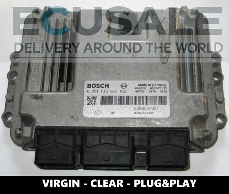 ECU 0281012052 8200391957 MASTER VIVARO TRAFIC MASCOT Centralita