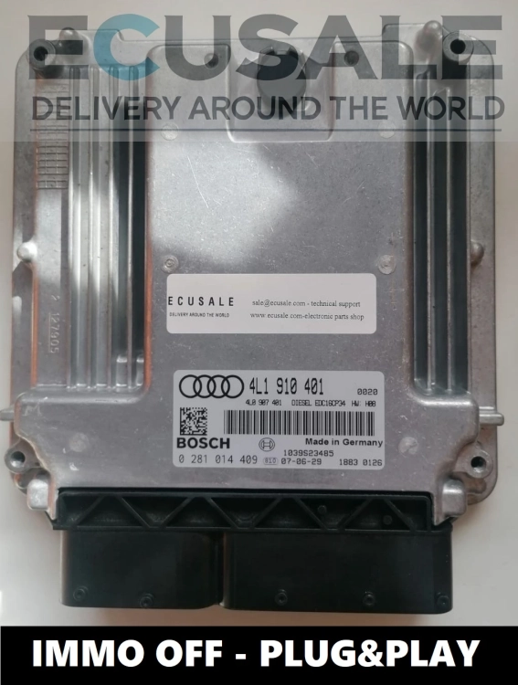 0281014409 AUDI Q7 4L1910401 centralita