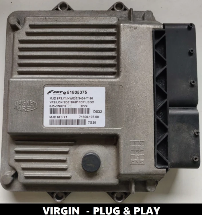 51805375 MJD 6F3.Y1 centralina do motor Lancia Ypsilon 1.3 Multijet