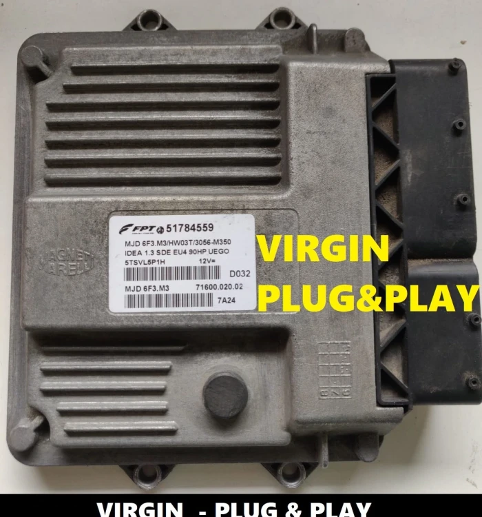 51784559 MJD 6F3.M3 centralina motore Fiat Idea 1.3 Multijet – vista aggiuntiva