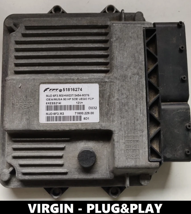 51816274 MJD 6F3.M3 sterownik silnika Fiat Idea / Lancia Musa 1.3 Multijet