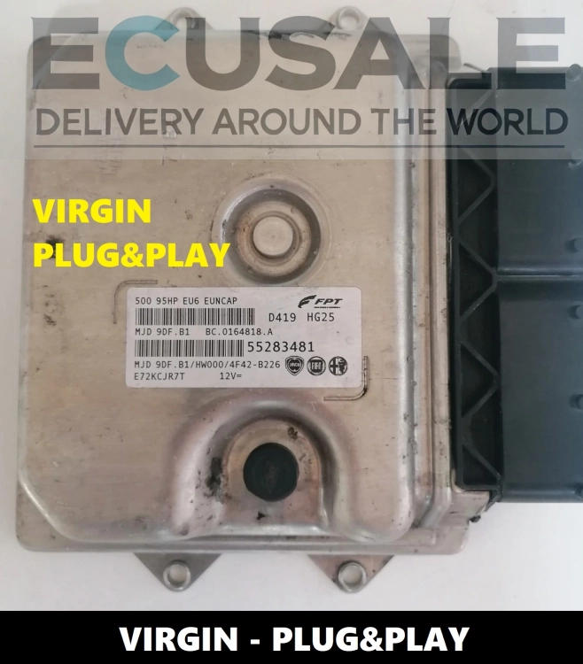 Centralita de Motor VIRGEN Fiat 500 1.3 55283481 MJD9DF.B1
