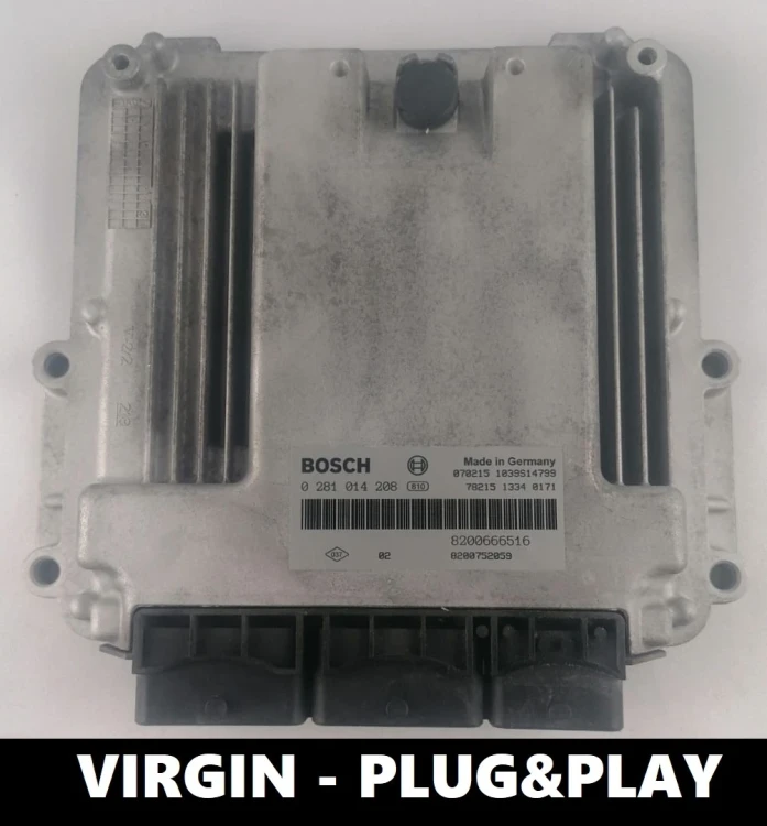 ecu 0281014208 8200666516 Renault Master 2.0 centralina