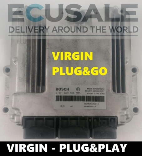 Centralita de motor Vivaro 0281012658 8200666516