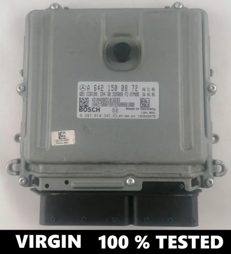 A6421500872 0281014341 calculateur moteur Mercedes-Benz 3.0 CDI OM642 Virgin Sprinter W906 218 / 318 / 418 / 518 CDI