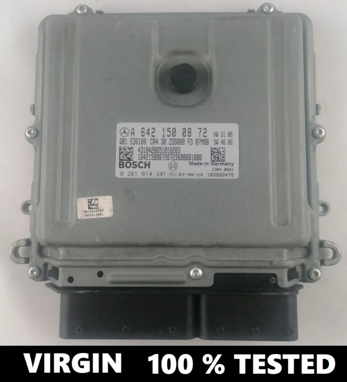 A6421500872 0281014341 centralina motore Mercedes-Benz 3.0 CDI OM642 Virgin Sprinter W906 218 / 318 / 418 / 518 CDI