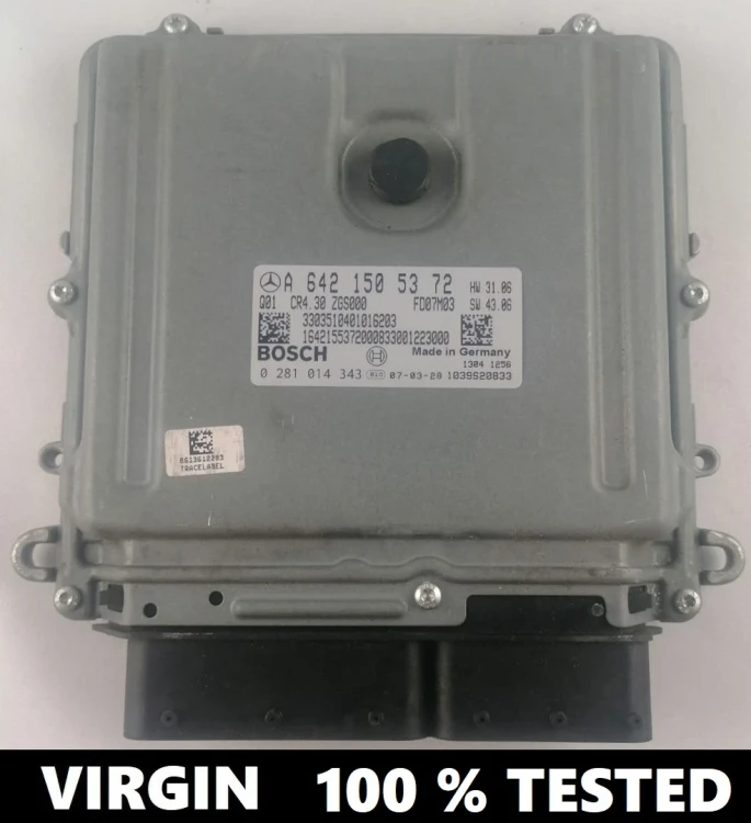 A6421505372 0281014343 centralina motore Mercedes-Benz 3.0 CDI OM642 Virgin Sprinter W906
